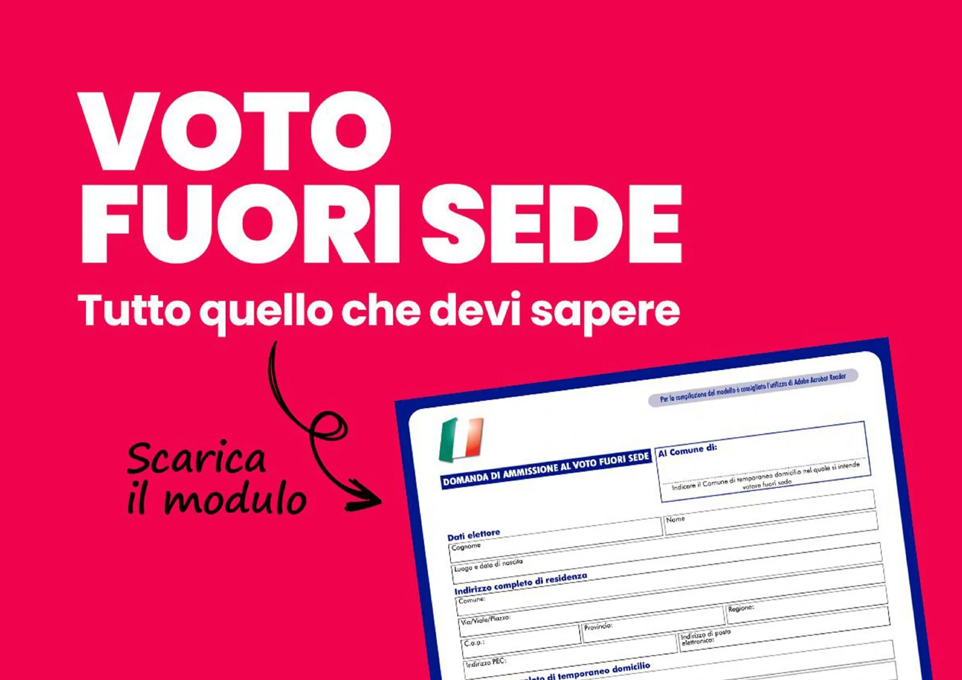 Istituzione dellElenco Comunale degli Elettori Fuori Sede